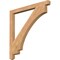 Ekena Millwork Imperial Craftsman Smooth Bracket, Western Red Cedar, 3 1/2"W x 46"D x 46"H BKT04X46X46IMP04SWR - alternate 1